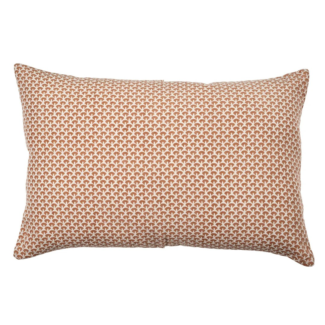 Ella Linen Pillow |Terracotta