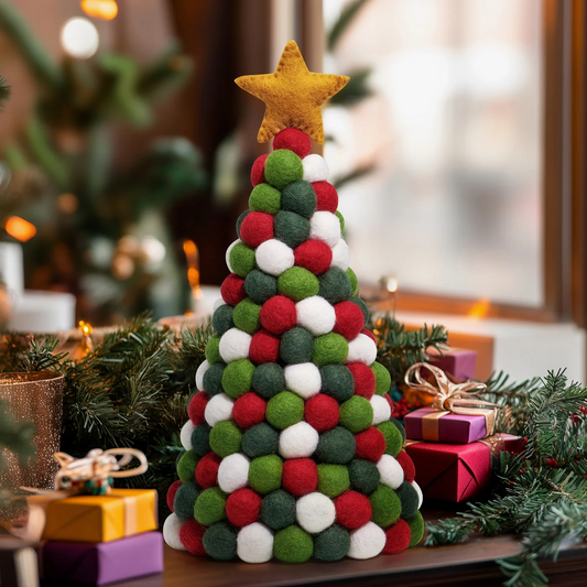 MODWOOL™ Felt Ball Tree with Star