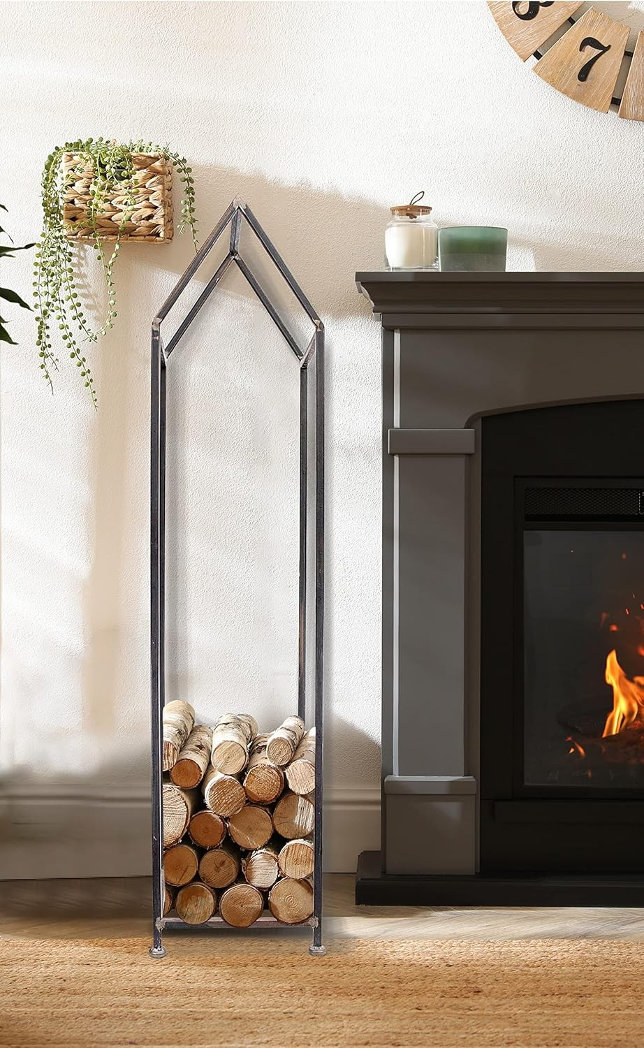 Metal Fire Wood Holder