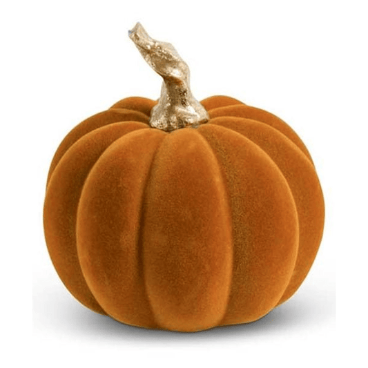 Orange Velvet Pumpkins