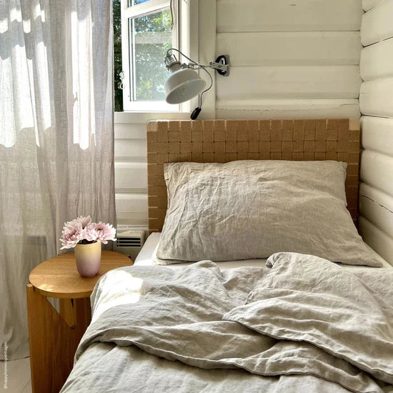 Linen Tales | Melange | Standard | Linen Pillowcase