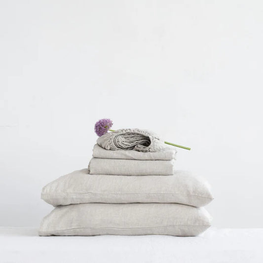 Linen Tales | Melange | Twin | Linen Sheet Set