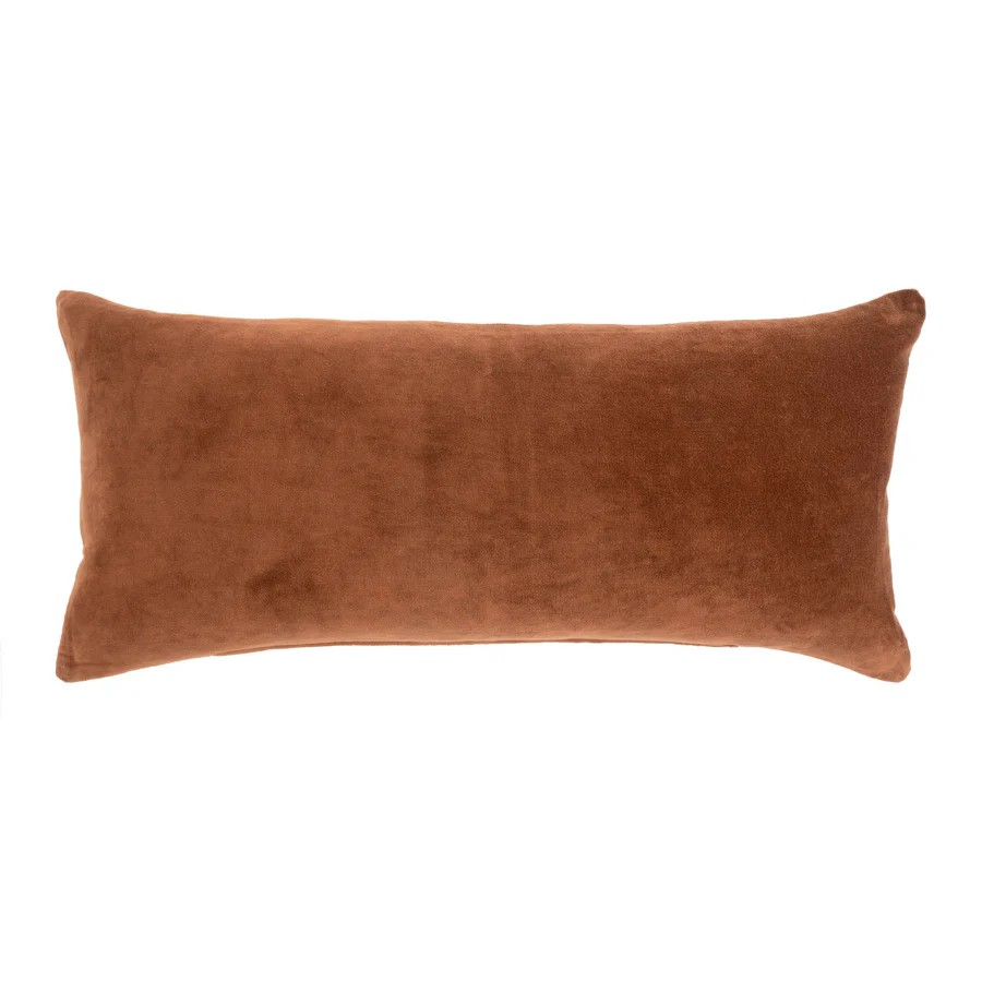 Vera Velvet Pillow Long | Umber