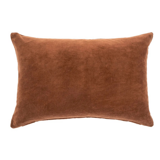 Vera Velvet Pillow | Umber