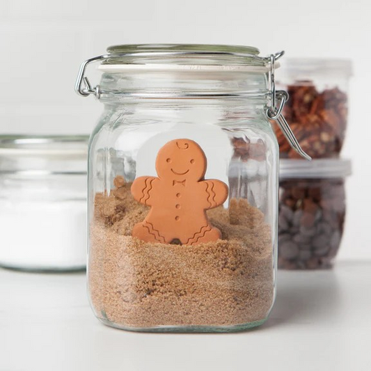 Gingerbread Terracotta Sugar Saver