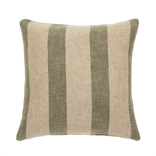 Penstone Stripe Pillow | Green