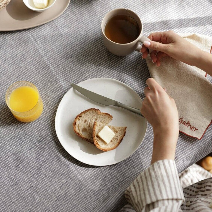 Fable The Salad Plates | Speckled White