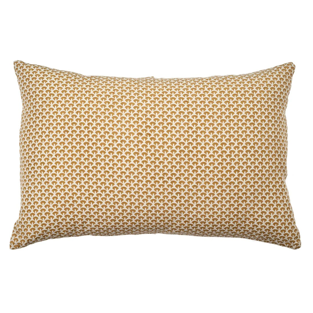 Ella Linen Pillow | Ochre