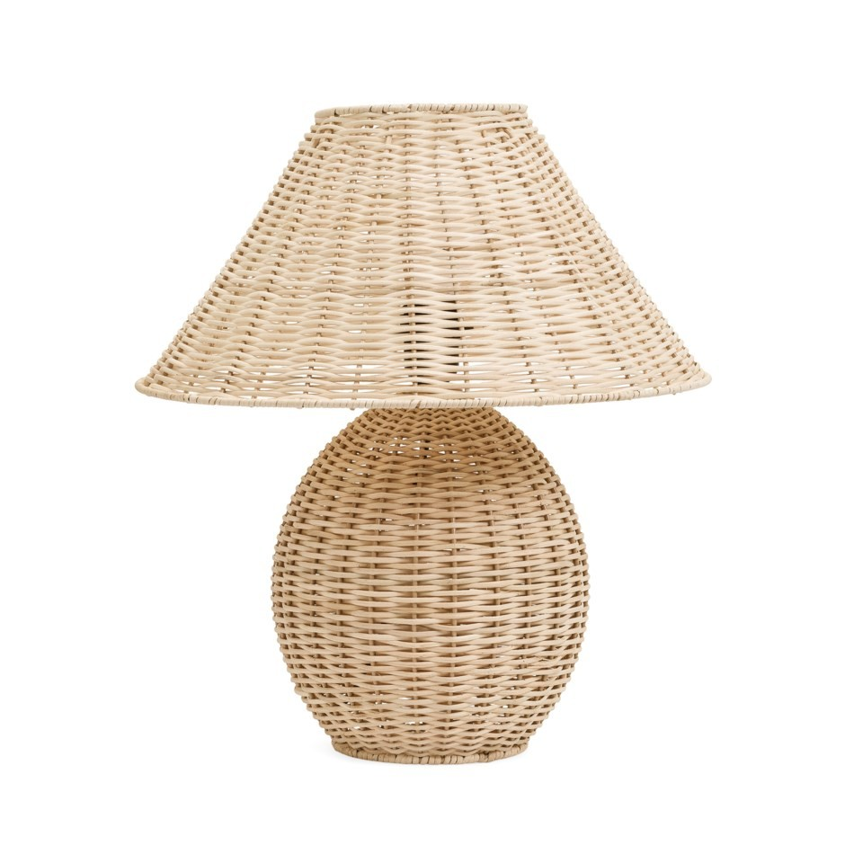 TABLE LAMP RATTAN | NATURAL