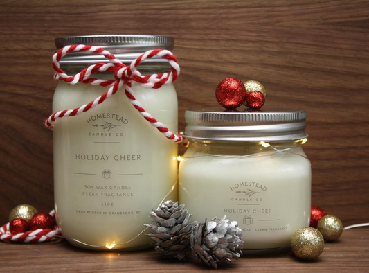 Homestead Candle Co. 6oz | Holiday Cheer