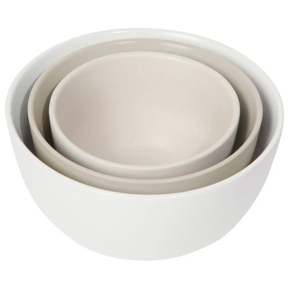 Matte White Prep Bowl Set