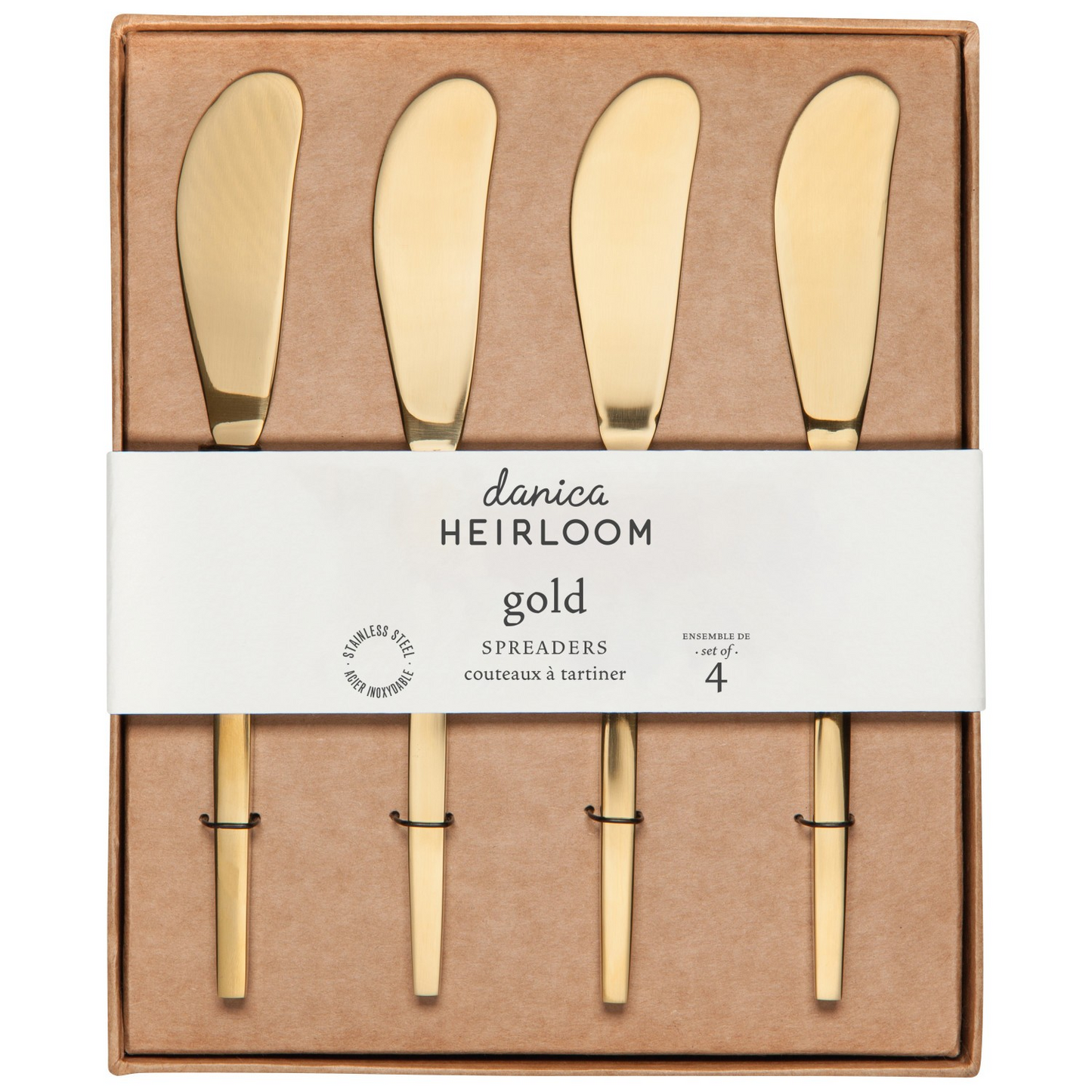 Gold Spreaders Set