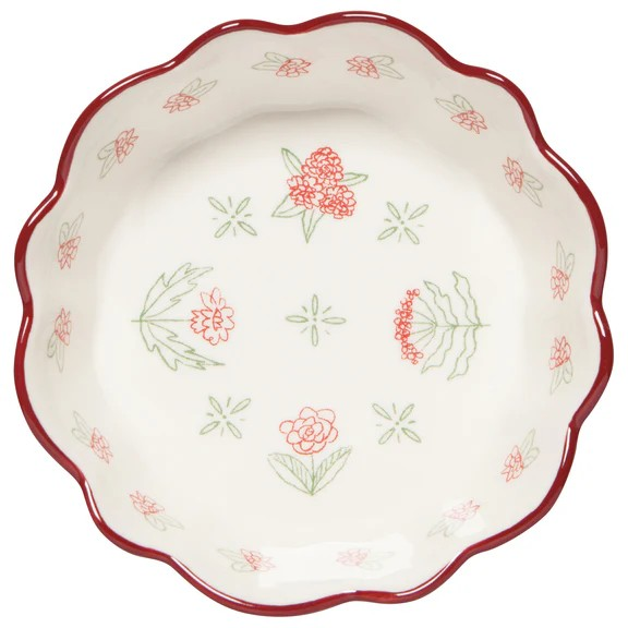 Camellia Stamped Bowl  | Medium