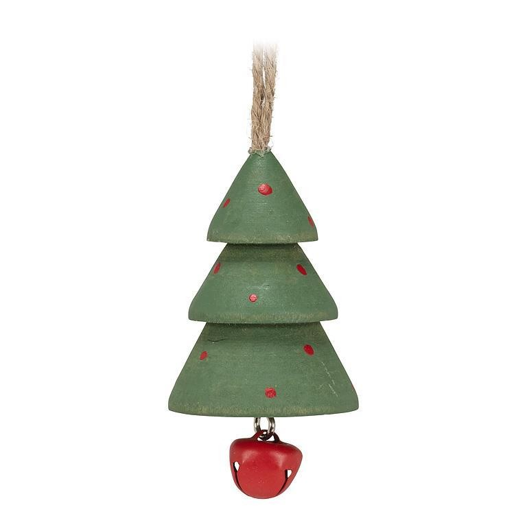 Small Tree with Bell Ornament