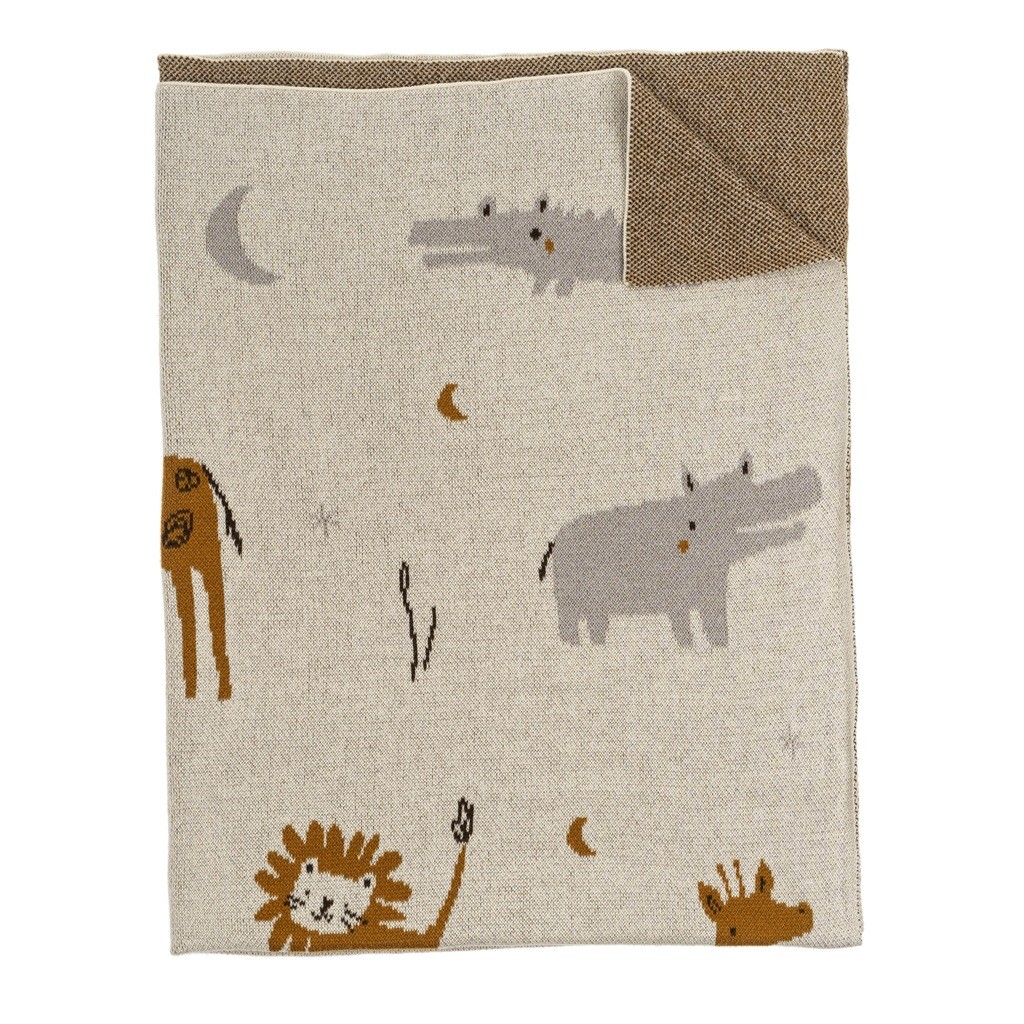 Safari Sunshine Baby Blanket