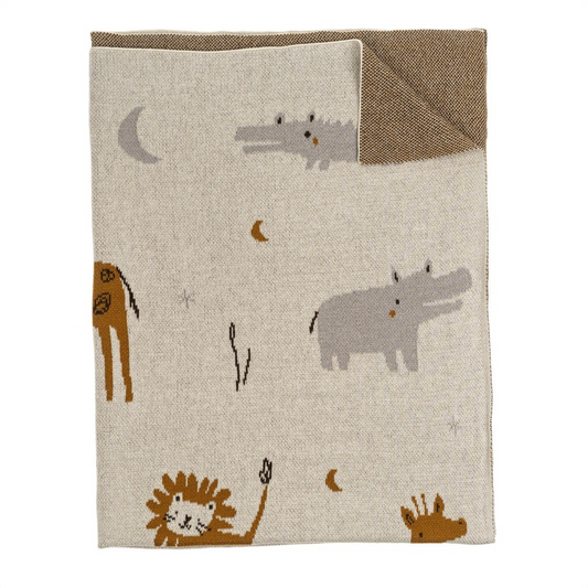 Safari Sunshine Baby Blanket